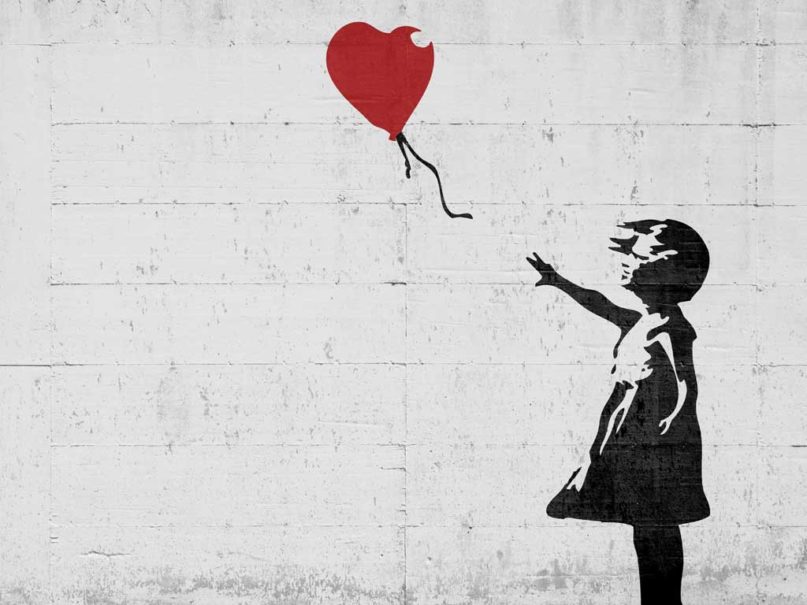 A visual protest - the art of Banksy