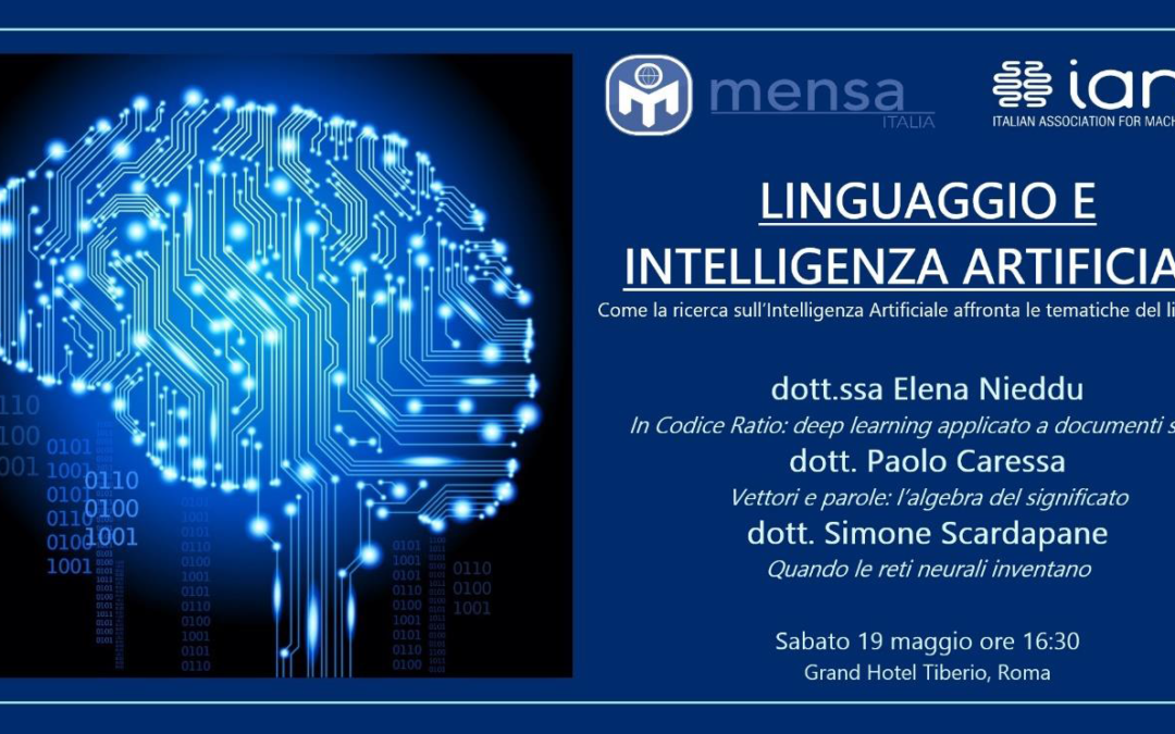 Linguaggio e intelligenza artificiale