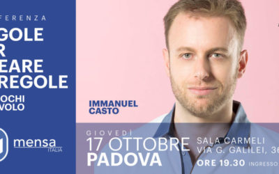 Padova, 17 ottobre 2019. Immanuel Casto | Regole per Creare le Regole