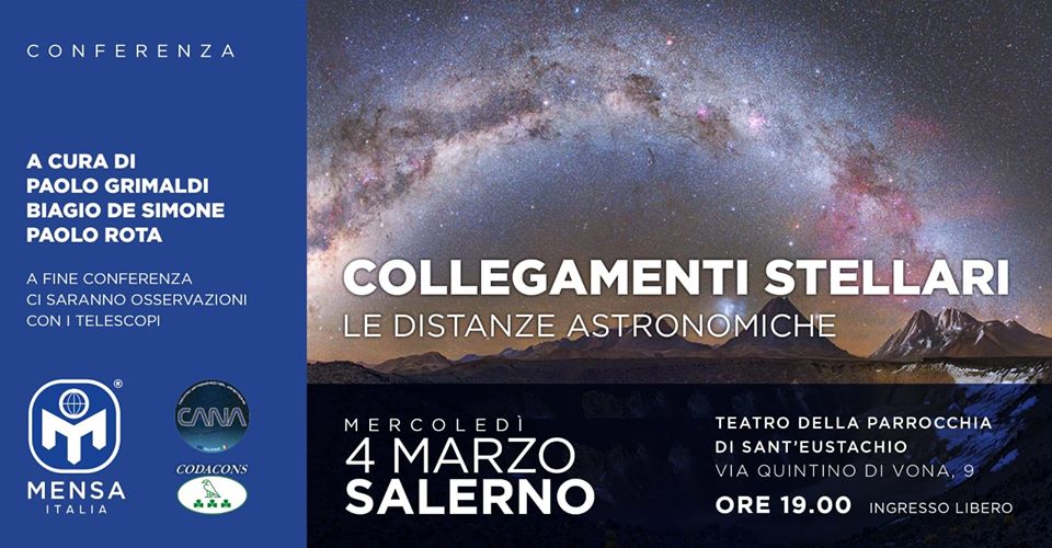 Conferenza "Collegamenti stellari"