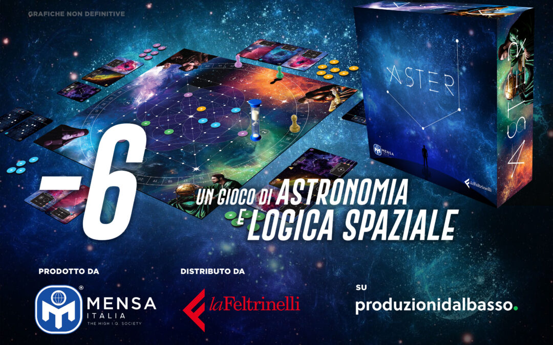 Aster: verso la nuova creazione ludica del Mensa Italia