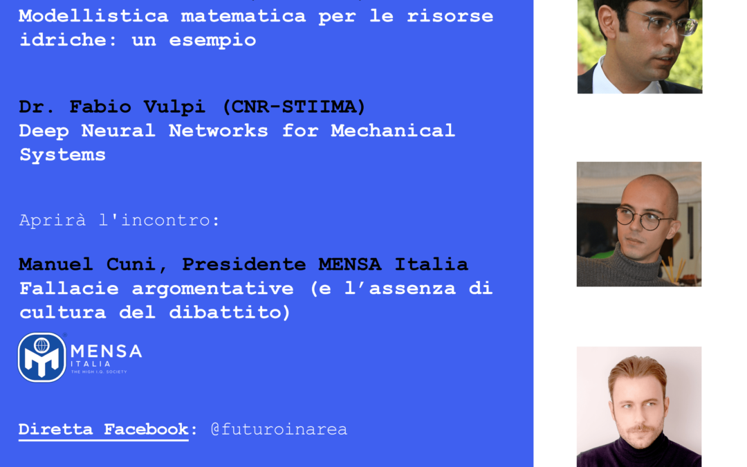 25 Febbraio – Il Mensa Italia partecipa al workshop Futuro in Area – CNR Bari