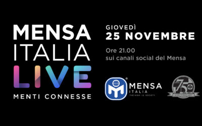 Mensa Italia Live – Menti Connesse