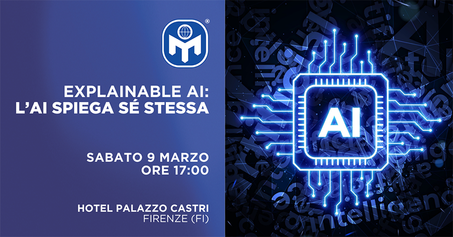 Explainable AI: l’Intelligenza Artificiale spiega sé stessa. Firenze, 9 Marzo 2024.