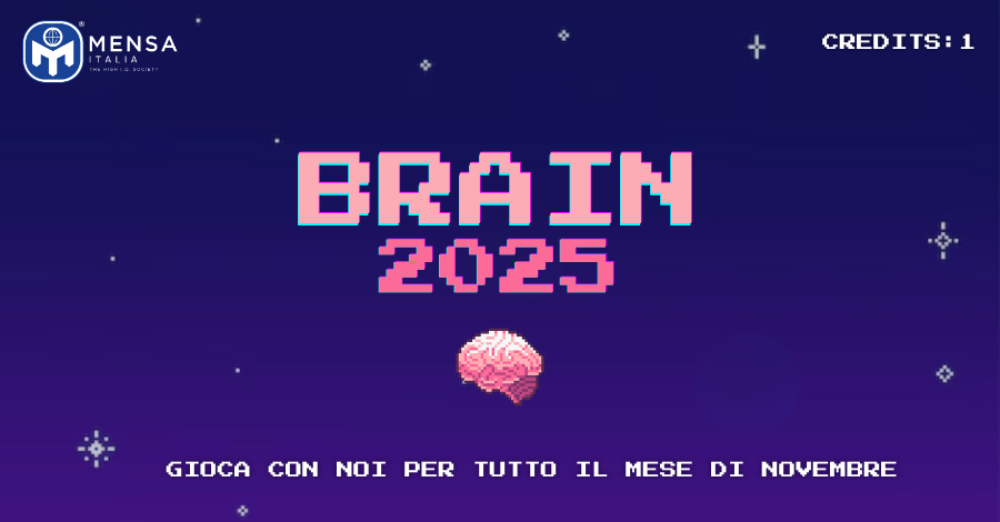 Brain 2025 - Gara Nazionale di Intelligenza Logica - Mensa Italia
