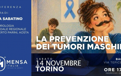 Conferenza “La prevenzione dei tumori maschili”. Torino, 14 Novembre 2026